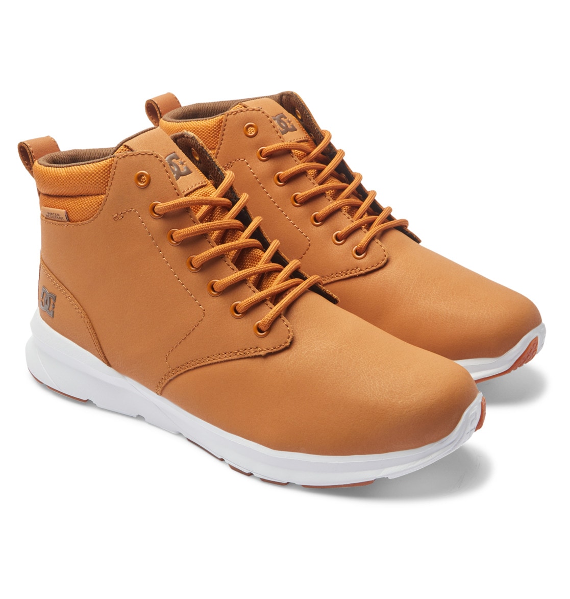 Stiefel DC SHOES "Mason 2", Herren, Gr. 6(38), braun (wheat, turkish coffee), Obermaterial: Leder [Kuh] / Futter: Textil / Außensohle: Gummi, Schuhe Stiefel