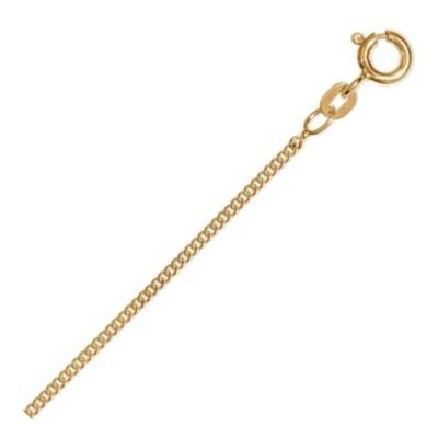 Goldkette ONE ELEMENT "Halskette aus 585 Gelbgold Ø 1,4 mm" Gr. 50, gold, Halsketten, Damen, 50, Gelbgold 585, Damen Gol