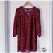 American Eagle Outfitters Dresses | Boho Style Flowy Dress Size Sp | Color: Red | Size: Sp