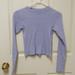 Brandy Melville Shirts & Tops | Brandy Melville Long Sleeve Shirt. | Color: Purple | Size: Os