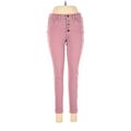 a.n.a. A New Approach Jeggings - Mid/Reg Rise: Pink Bottoms - Women's Size 6