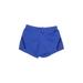 Nike Athletic Shorts: Blue Solid Activewear - Women's Size Medium