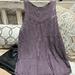 American Eagle Outfitters Tops | American Eagle Lace Tank Top | Color: Purple | Size: L