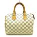 Louis Vuitton Bags | Louis Vuitton Speedy 25 Damier Handbag N41534 White Damier Canvas Women | Color: White | Size: Os