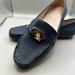 Kate Spade Shoes | New! Kate Spade Carmen Navy Leather Gold Hardware Driving Loafer Women Size 9b | Color: Blue | Size: 9