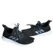 Adidas Shoes | Adidas Womens Cloudfoam Pure Running Sneaker Shoes Size 9 Black Lace Up Athletic | Color: Black/White | Size: 9