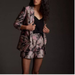 Anthropologie Jackets & Coats | Anthropologie Hutch Textured Floral Metallic Blazer Pink Black Small | Color: Black/Pink | Size: S