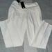 Adidas Pants & Jumpsuits | Adidas White Slim Fit Straight Leg Golf Ankle Pant Size Xs | Color: White | Size: Xs