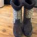 Coach Shoes | Coach Sherman Sig Mid Fleece Suede Boots 8.5b | Color: Brown/Tan | Size: 8.5