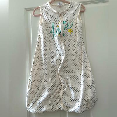 Jessica Simpson One Pieces | Jessica Simpson Baby Sleep Sack | Color: Green/White | Size: 9-12mb