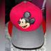 Disney Accessories | Mickey Mouse Cap | Color: Gray/Red | Size: 55cm