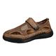 YUHAOTIN men's Sandals 2023 Men's New Summer Breathable Beach Shoes Hollow Mesh Sandals Men's Sandals Size 10 Sandals For Men Uk Men's Sandals Size 8 Men's Leather Sandals Men Sandals