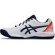 ASICS Men's Gel-Dedicate 8 Clay Sneaker, White Blue Expanse, 8 UK