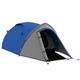 Outsunny Two-Man Camping Tent w/Weatherproof Shell, Vestibule & Windows Backpacking Tent Lightweight for Fishing & Hiking Blue and Grey