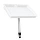 TeamSky 460x370 Mm Boat Bait Board, Adjustable Boat Cutting Board, White Fishing Fillet Table with Scale for Sailing Fishing