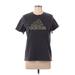 Adidas Active T-Shirt: Black Activewear - Women's Size Large