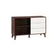 Wade Logan® Bekett Bar Cabinet Wood in White | 30 H x 47 W x 16 D in | Wayfair E61A467E3EC547578CF64FD323657048