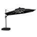 Arlmont & Co. Rohles 144" Cantilever Umbrella in Gray | 108 H x 144 W x 144 D in | Wayfair 3FB5B69B5841434DA5326F2D59CBC19D