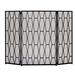 George Oliver Kierstie 1 Panel Iron Fireplace Screen Iron in Gray | 31 H x 51 W x 0 D in | Wayfair 7D15ABFCC7BC48CABFD4A7B8231A478B