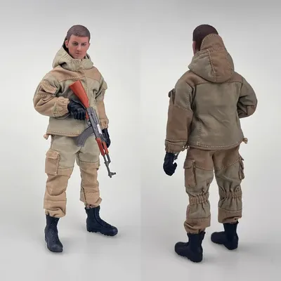NCCTOYS-Uniforme des forces spéciales russes échelle 1/12 soldat masculin Gorka mouillé pour