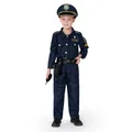 Costume de policier de qualité supérieure pour garçons uniforme de flic ensemble de jeu pour la