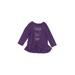 Jumping Beans Long Sleeve T-Shirt: Purple Tops - Size 18 Month