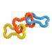 Petstages Bone Tug Dog Toy Multi-Color Mini