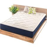 12 Inch Marshmallow Memory Foam Mattress, Plush Pillow Top, Green Tea and Copper Infusion, CertiPUR-US Certified, Full
