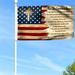 Bayyon Godâ€™s Ten Commandments American Grommet Flag Banner with Grommets 3x5Feet Man cave Decor