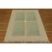 Casavani Hand Block Printed Green Cotton Hallway Stair Runner Area Rug Indoor Outdoor Rug 2.6x10 feet