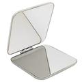 Purses Travel Vanity Mirror Square Purse Stainless Steel Mirror Portable Mirror Stainless Steel Small Mirror Travel Mirror Pocket Silver Mirror Miss