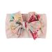 1PC Baby Girls Floral Bow Headband Stretch Hairband Headwear Dog Hair Ties Washable Hair Color Small Hair Bows Girl Seven Capes That You Color Chalk Color for Hair Hair Chalk Light