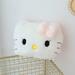 Big Hello Kitty Plush Toys Sanrio Anime Peripherals Hello Kitty Blanket Kt Cat Stuffed Dolls Decoration Pillow Toy Gift