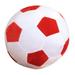 Plush Soccer Balls - Fluffy Stuffed Toy Soccer Ball Plush Pillow Soft Durable Stuff Soccerball Gift for Kids Boy Baby Red