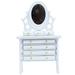Simulation Makeup Table Mini Wooden Storage Dressing Ornament White House Toy Furniture