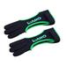 Cientrug Archery Finger Guard Supple Adjustable Decorative Three-finger Glove Outdoor Creative Shooting Gloves for Youth Adult Beginner Green S