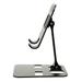 Cell Phone Stand Laptop Stand Phone Holder for Laptop Cell Phone Holder Desktop Phone Stand Folding Mobile Phone Stand Full Metal Adjustable Aluminum Alloy Silica Gel