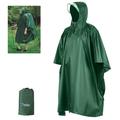 Bluefield Outdoor Poncho Picnic Mat Raincoat Rain Cover Rain Waterproof Raincoat Rain Cover Coat BUZHI Qudai