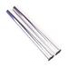 1Pc Aluminum Relay Baton Track Sport Game Rod for Training Competition Tool(Silver)