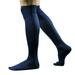 BKQCNKM Compression Socks Men Mens Compression Socks Compression Socks Thigh High Socks Football Soccer High Knee Over Baseball Sport Socks Men Sock Long Socks Compression Stockings Dark Blue One Size