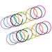 20 Pcs Silicone Bracelet Wrist Charm Mens Decorate Band Solid Color Wristbands Rubber Miss