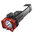 Dadypet Electric torch Modes Car Outdoor Portable LED Work Bank Safety Hammer 4 Modes Car Waterproof 4 Modes Work Power Bank LED Work Power Hammer Waterproof 4 Car Outdoor Adventure Inspec LAOSHE