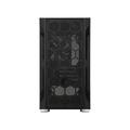 Technology FARA H1M Tempered Glass Black Mid-Tower Micro-ATX Case with Mini-DTX and Mini-ITX Support SST-FAH1MB-G