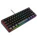 solacol Russian Language Wired Illuminated Keyboard Mechanical Sense Gaming Keyboard Gaming Desktop PC Laptop Keyboard