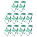 10 Pcs Phone Holder for Desk Foldable Chair Desk Mobile Phone Stand Cartoon Phone Stand Creative Cellphone Holder Mobile Phone Holder Cell Phone Bracket Plastic