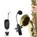 OWSOO Microphone Musical Mic Clarinet UHF Wireless Condenser Clip-on Musical Mic Condenser Clip-on Musical Wireless Condenser Clip-on Arealer