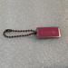 Coach Accessories | Coach Metal/Pink Bag Tag/Hang Tag For Sale | Color: Pink/Silver | Size: Coach Bag Tag/Hang Tag