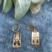 Anthropologie Jewelry | Anthropologie Tarot Card Earrings | Color: Gold | Size: Os