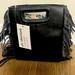 Anthropologie Bags | Anthropologie Fringed Clutch - Nwt! | Color: Black | Size: Os