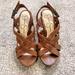 Jessica Simpson Shoes | Jessica Simpson Wedges Size 6.5 | Color: Brown/Tan | Size: 6.5